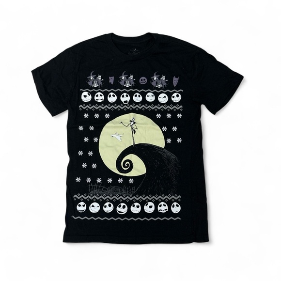 Disney Nightmare Before Christmas Top & Long Pajama Set Small Great Condition - Picture 2 of 5